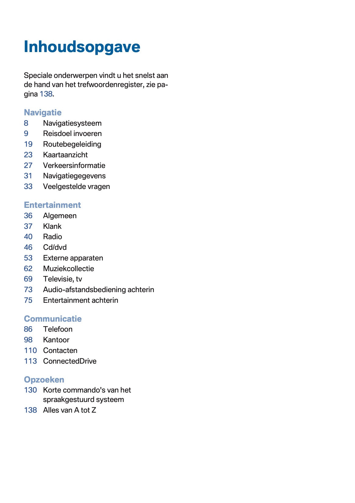 2017 BMW X5 Infotainment Handleiding | Nederlands