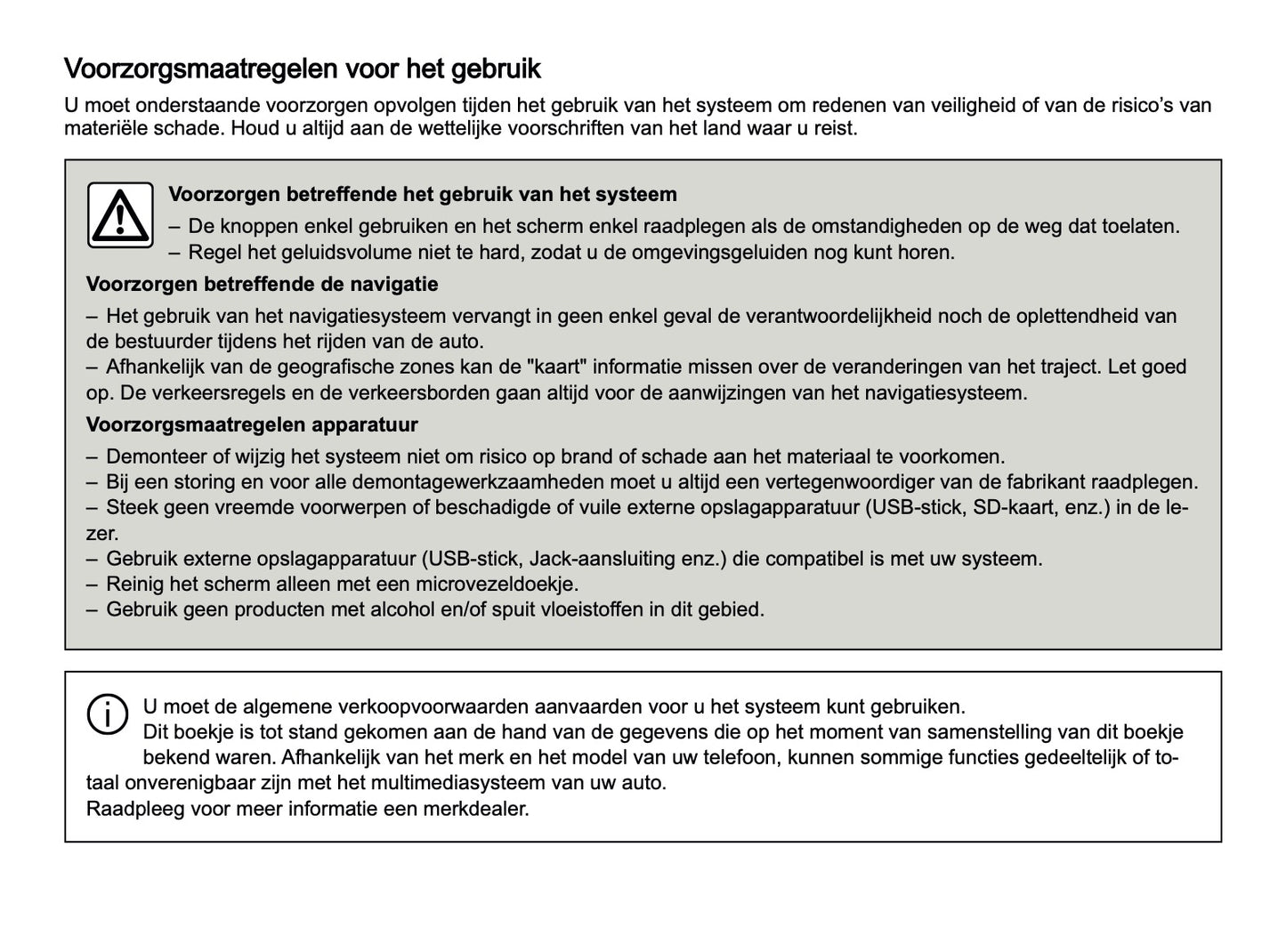 2024-2025 Dacia Media Nav Live Infotainment Handleiding | Nederlands