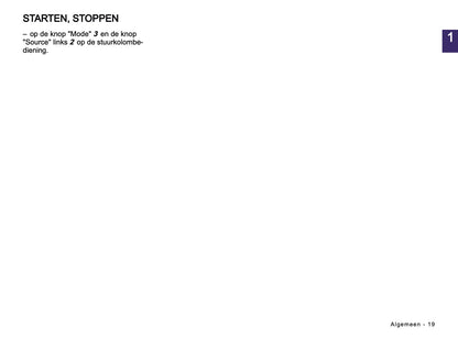 2024-2025 Dacia Media Nav Live Infotainment Handleiding | Nederlands