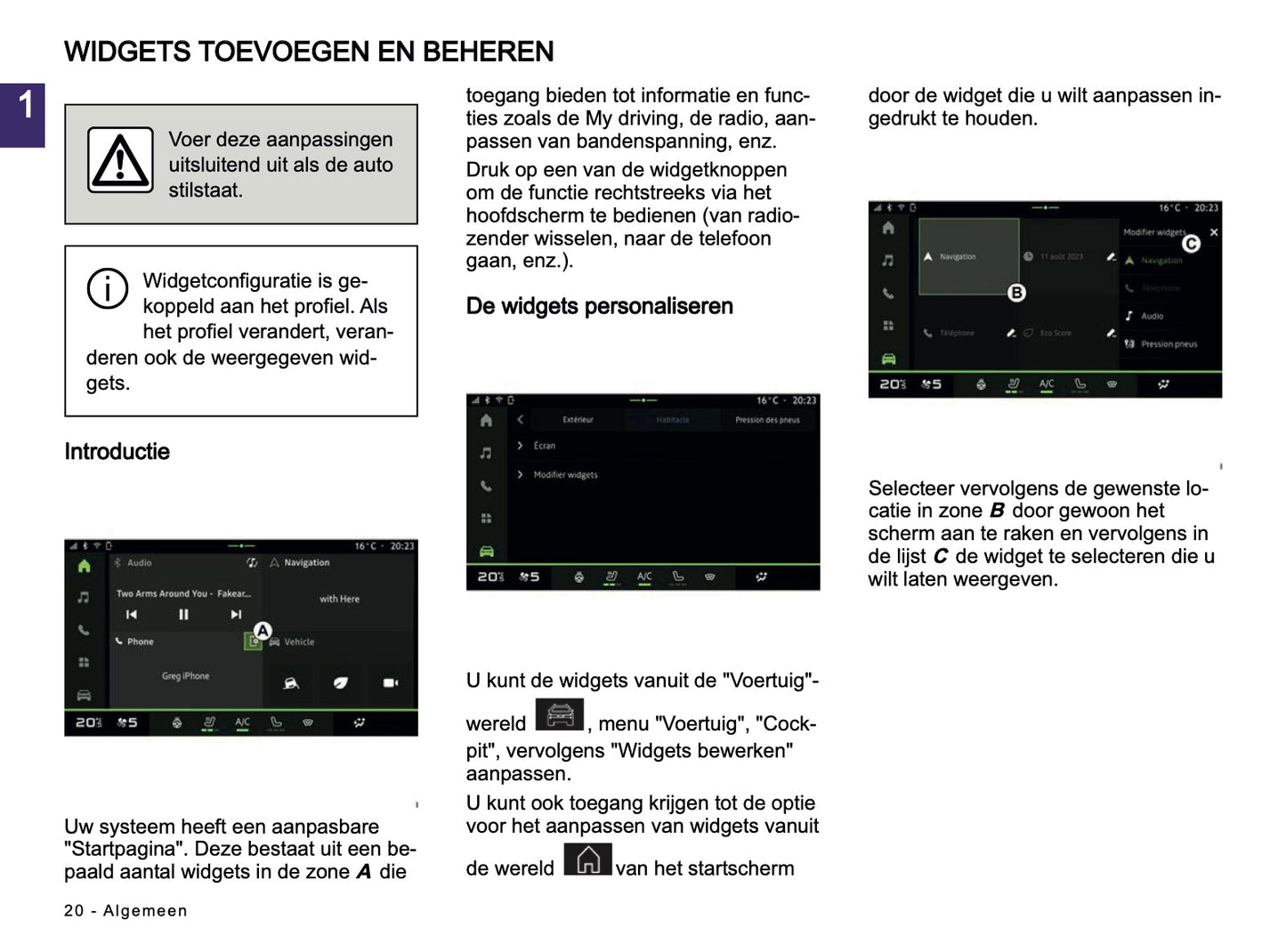 2024-2025 Dacia Media Nav Live Infotainment Handleiding | Nederlands