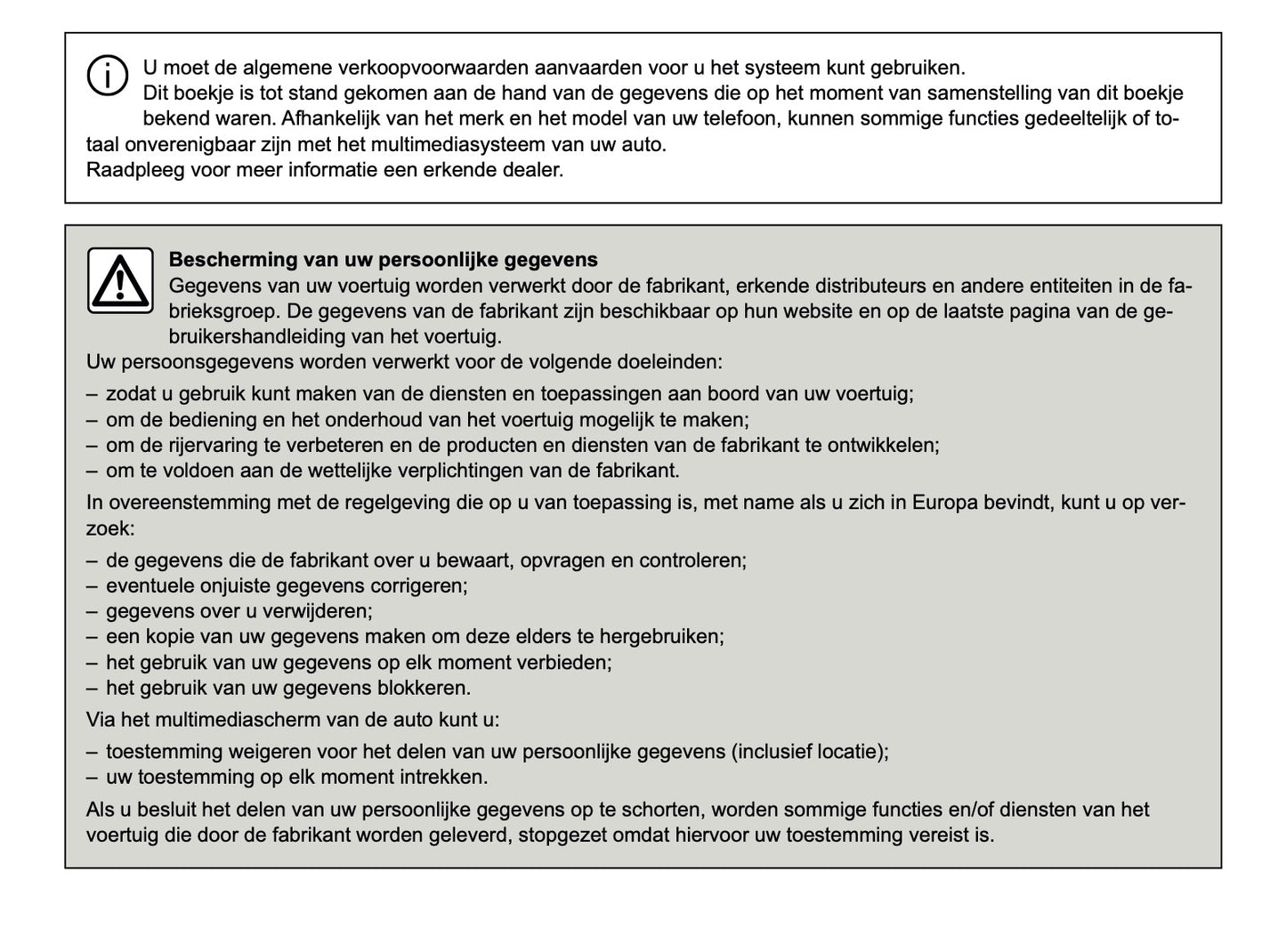 2025-2026 Dacia Media Nav Live Infotainment Handleiding | Nederlands