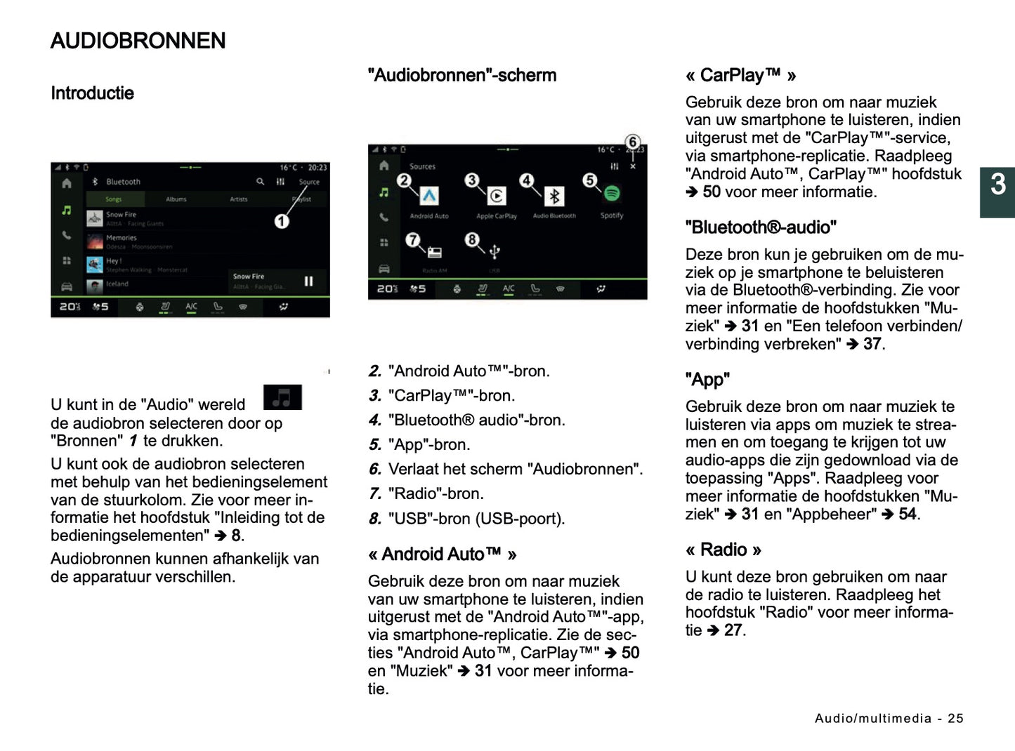 2025-2026 Dacia Media Nav Live Infotainment Handleiding | Nederlands