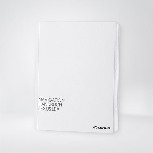 2025-2026 Lexus LBX Navigation Manual | German