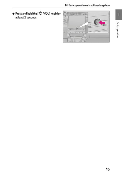2025-2026 Lexus LBX Navigation Manual | English