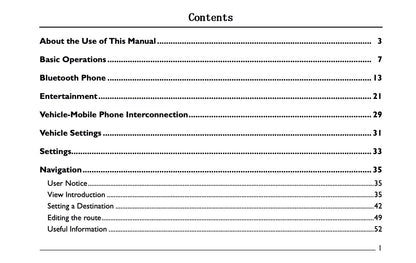 2023-2024 MG EHS Navigation Infotainment Manual | English