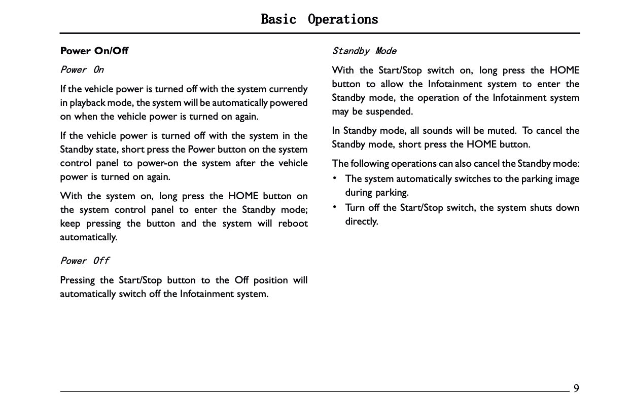 2023-2024 MG EHS Navigation Infotainment Manual | English