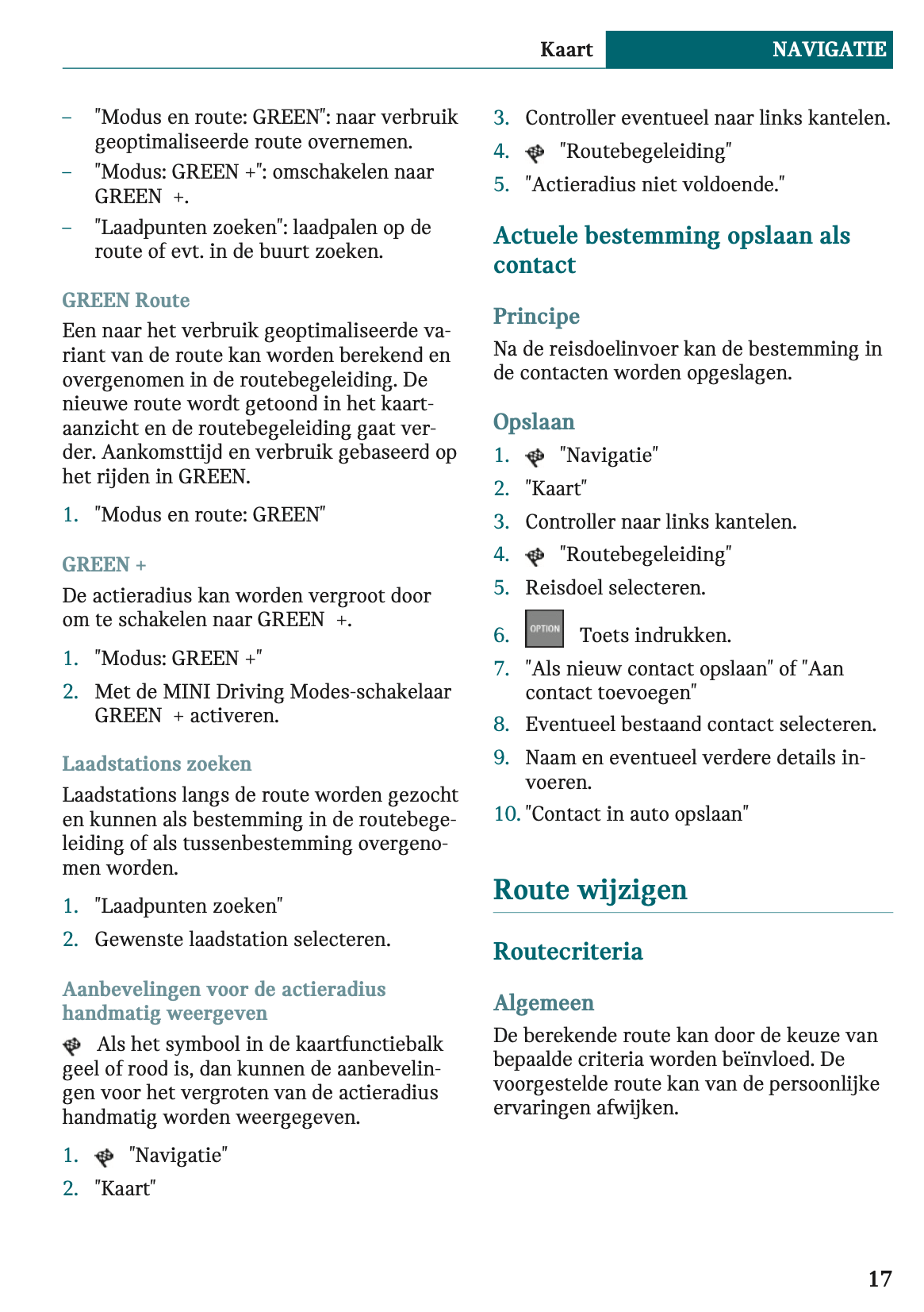 2021-2022 Mini Cabrio Infotainment Handleiding | Nederlands