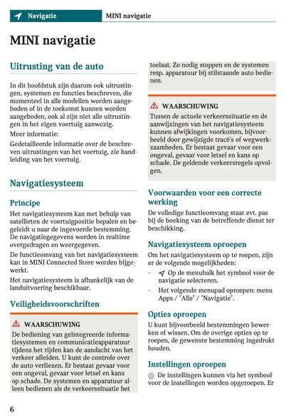 2025-2026 Mini Countryman Infotainment Handleiding | Nederlands