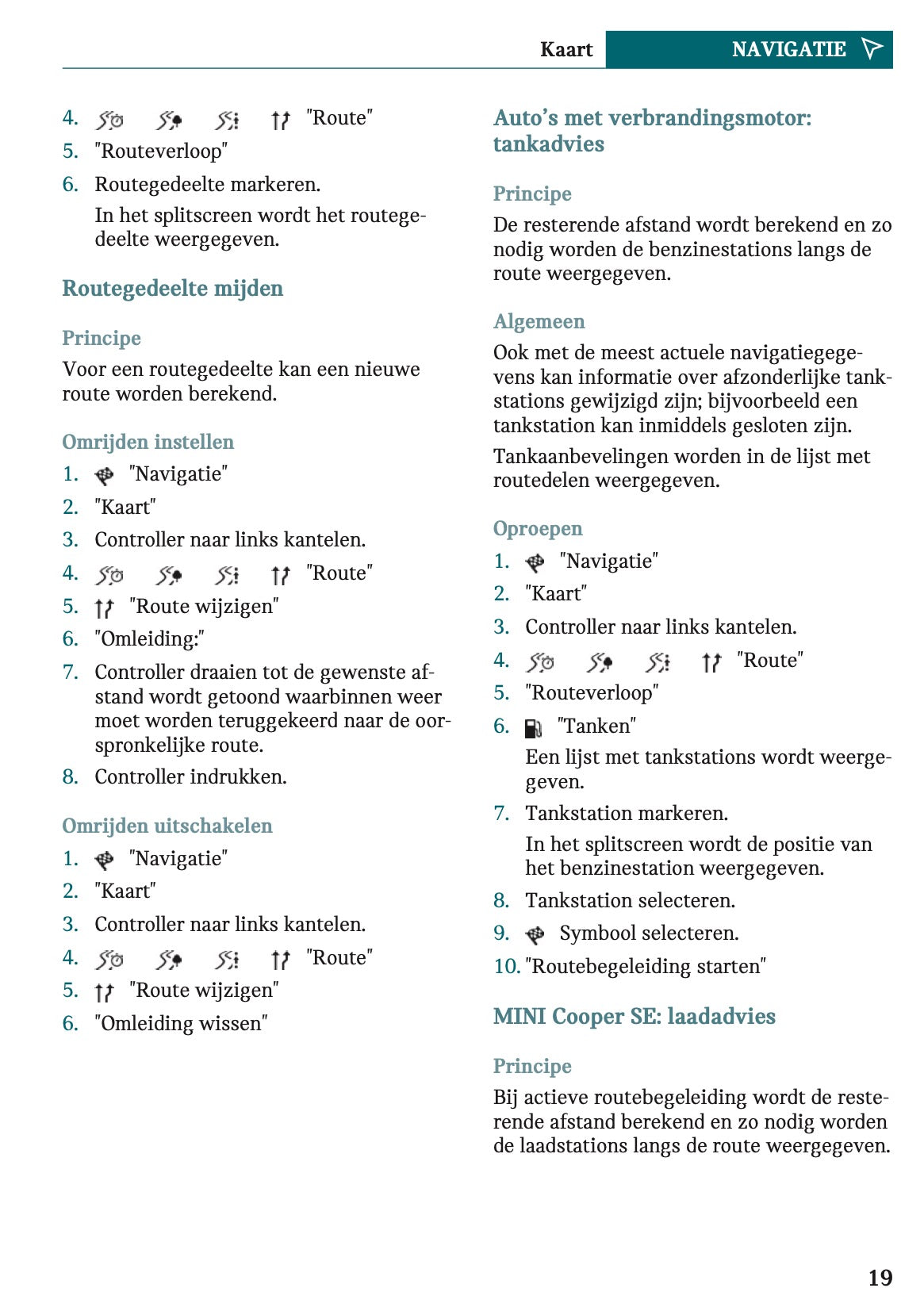 2023 Mini Mini Infotainment Manual | Dutch