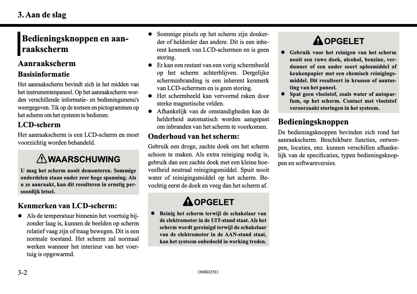 2025 Mitsubishi Outlander PHEV Smartphone Link Display Audio Handleiding | Nederlands