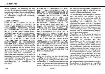 2026 Mitsubishi Outlander PHEV Smartphone Link Display Audio Manual | Dutch