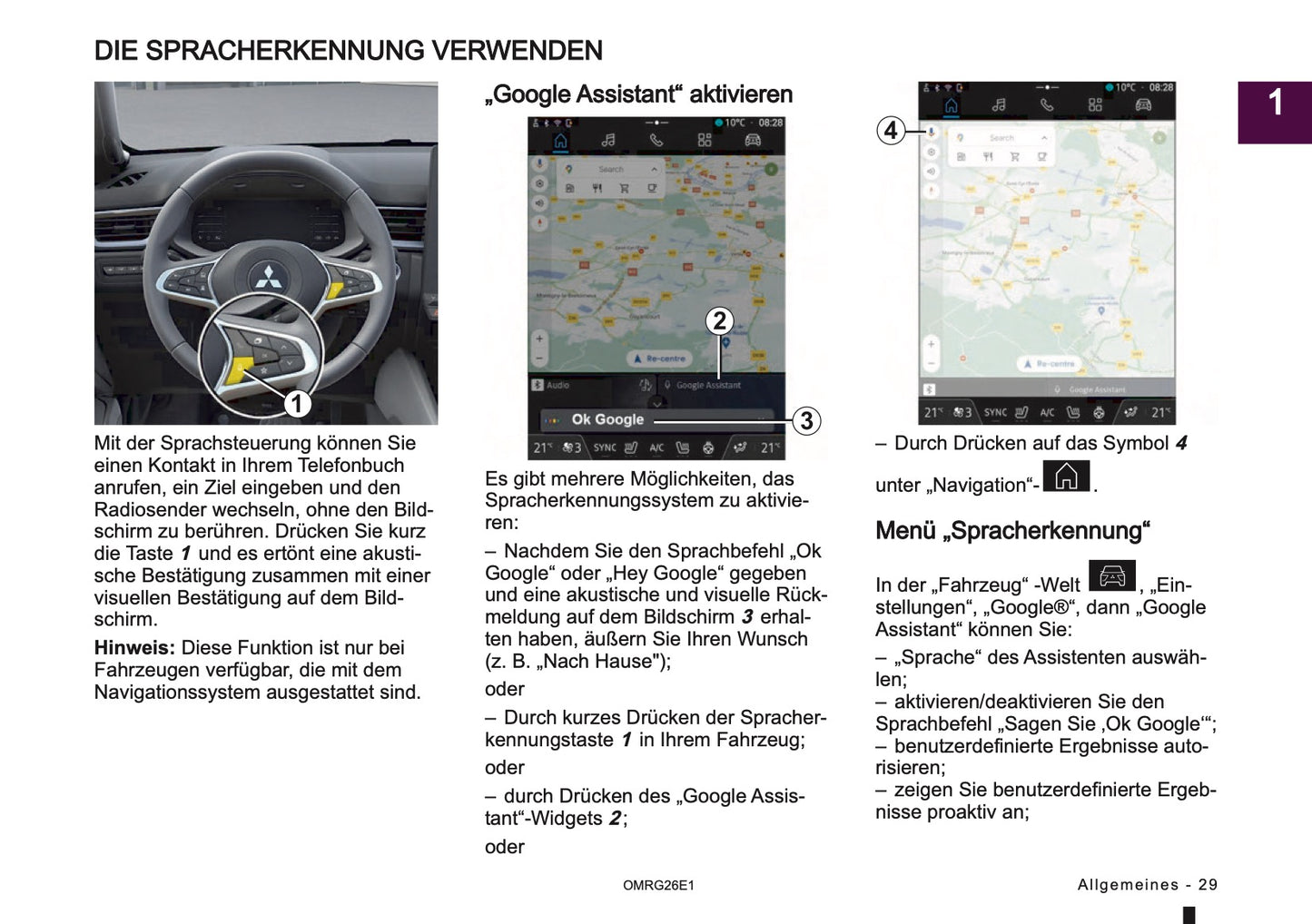 2026 Mitsubishi Smartphone Link Display Audio Manual | German