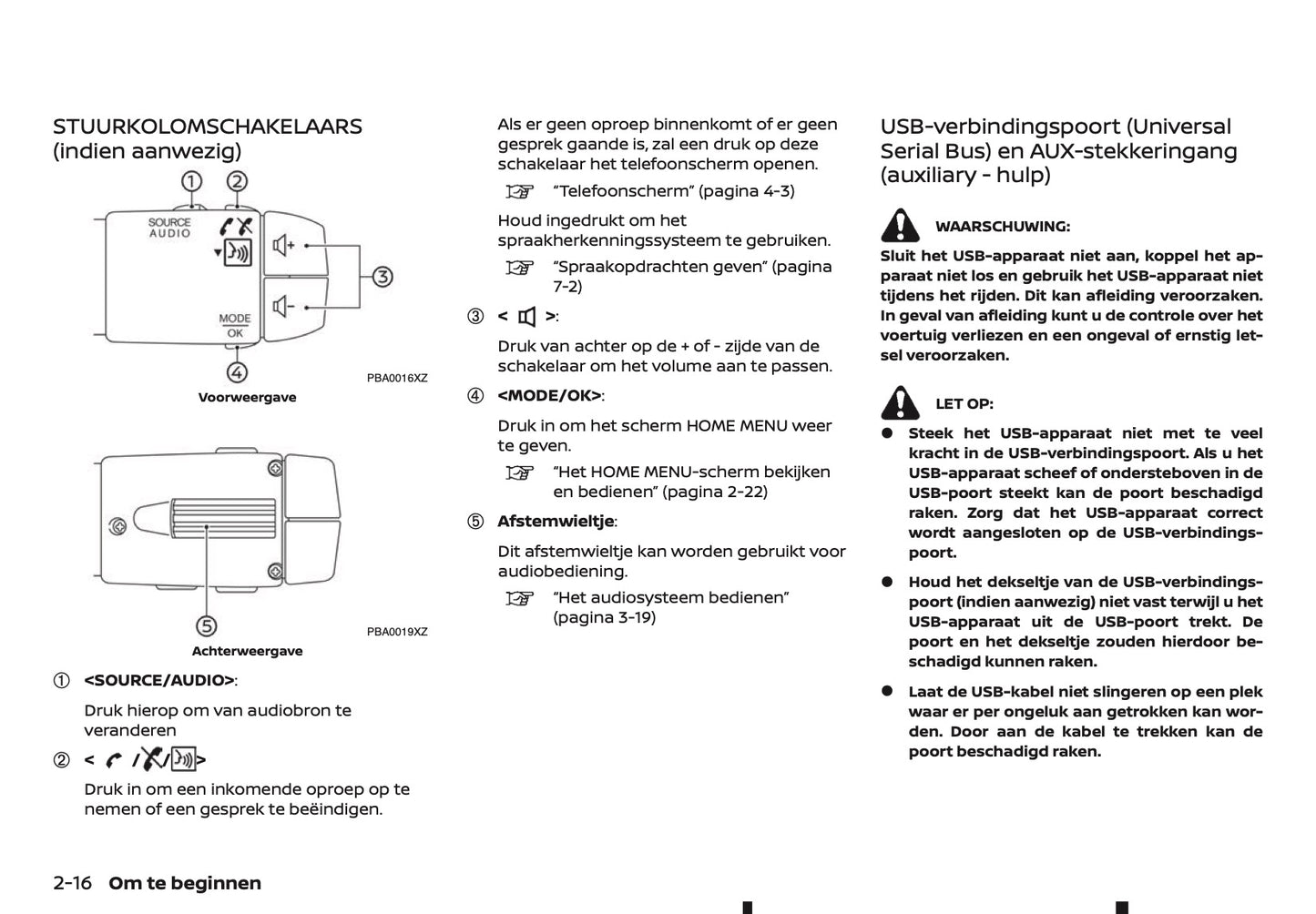 2018-2019 Nissan Connect Infotainment Handleiding | Nederlands