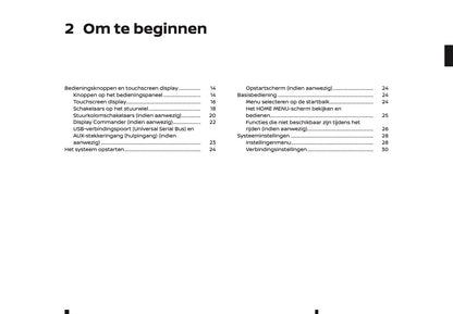 2022-2023 Nissan Juke Connect Infotainment Handleiding | Nederlands