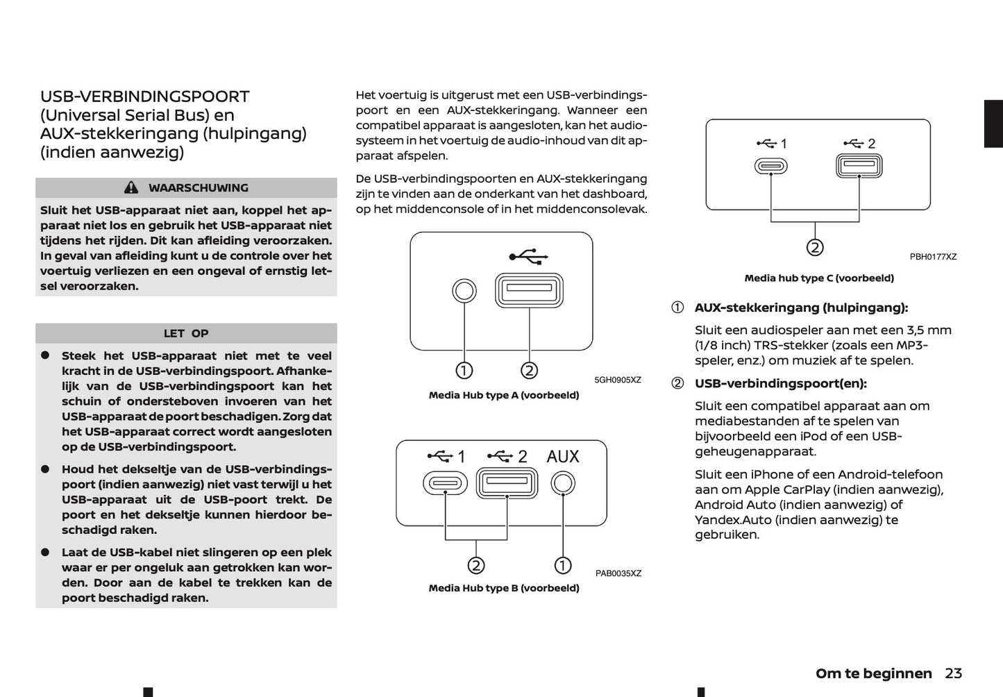 2022-2023 Nissan Juke Connect Infotainment Handleiding | Nederlands