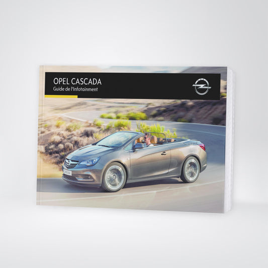 2016 Opel Cascada Infotainment Manual | French