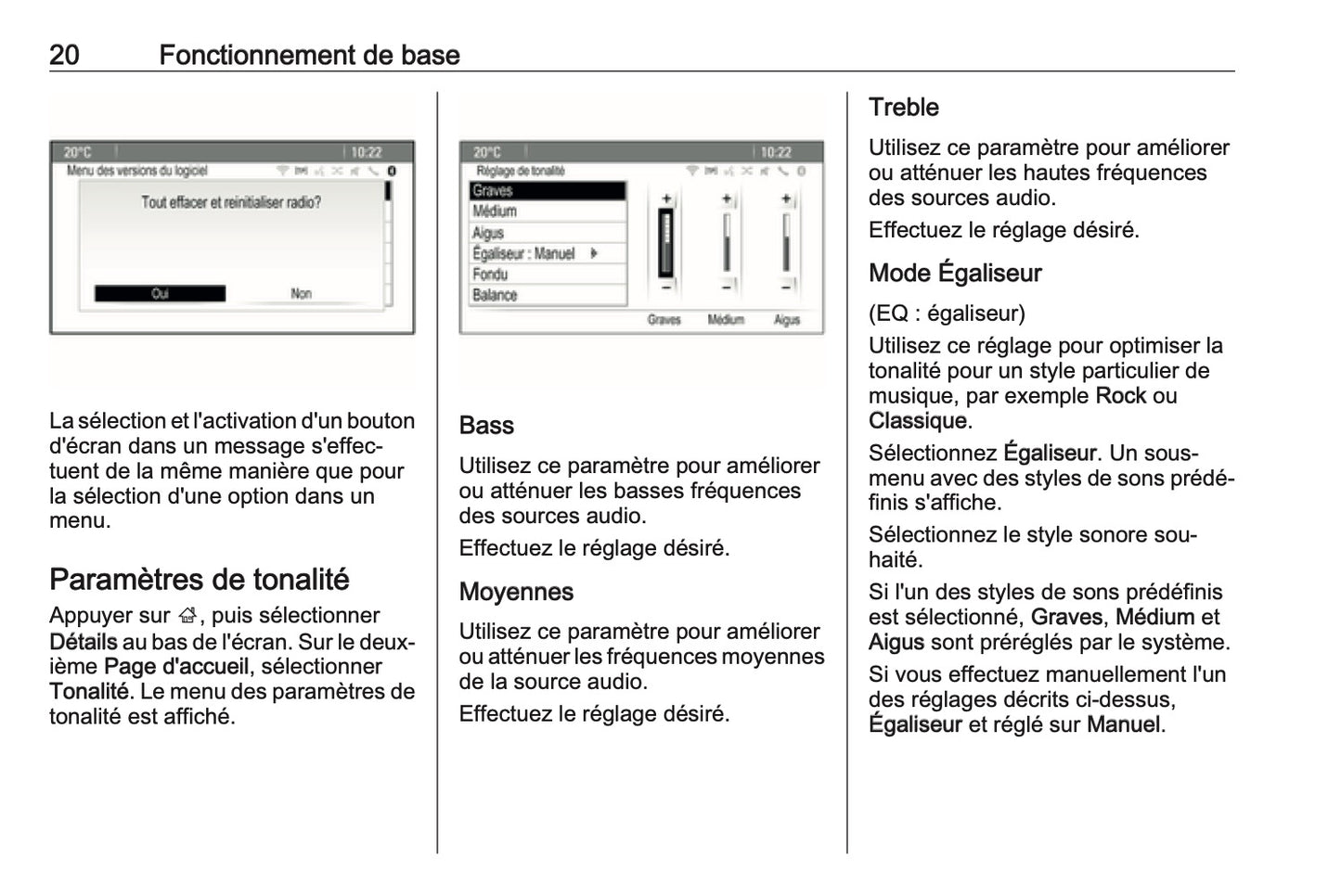 2016 Opel Cascada Infotainment Manual | French