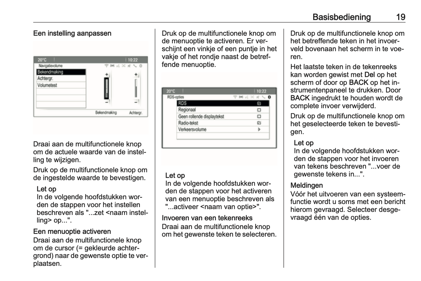 2016 Opel Cascada Infotainment Handleiding | Nederlands