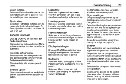 2016 Opel Cascada Infotainment Handleiding | Nederlands