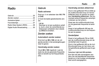 2016 Opel Cascada Infotainment Handleiding | Nederlands