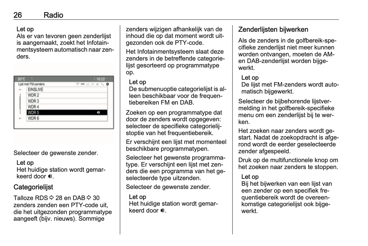 2016 Opel Cascada Infotainment Handleiding | Nederlands