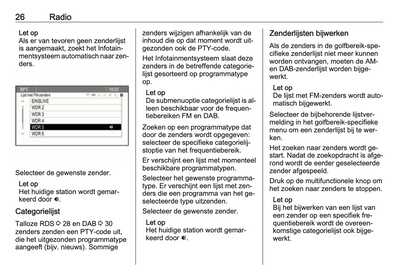 2016 Opel Cascada Infotainment Handleiding | Nederlands