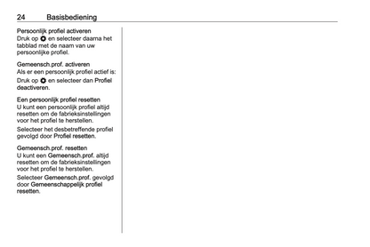 2022 Opel Corsa Infotainment Manual | Dutch