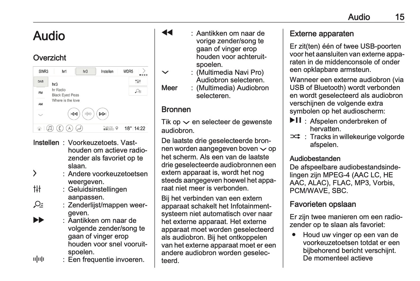2020-2021 Opel Insignia Infotainment Handleiding | Nederlands