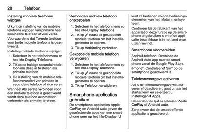 2020-2021 Opel Insignia Infotainment Handleiding | Nederlands