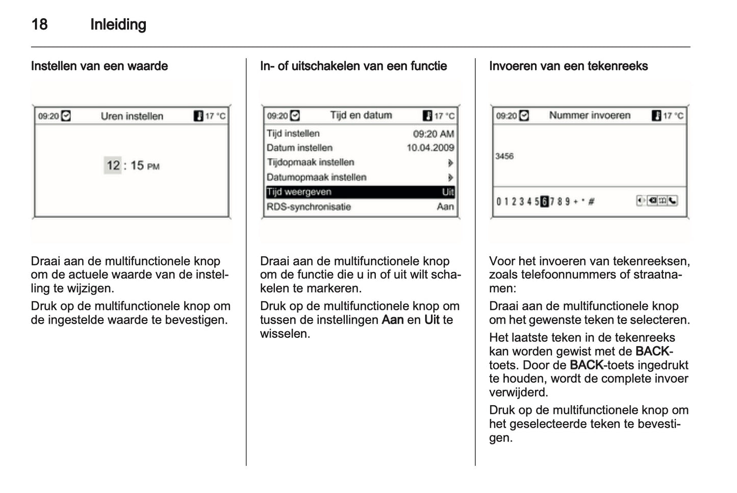 2012 Opel Meriva Infotainment Handleiding | Nederlands