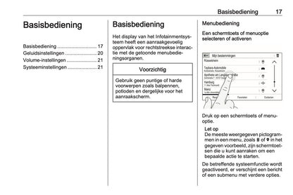 2022-2023 Opel Mokka Infotainment Handleiding | Nederlands