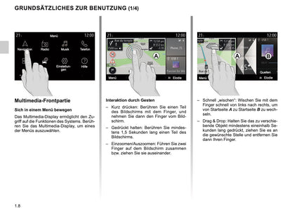 2023-2024 Renault Easy Link Infotainment Manual | German