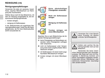 2023-2024 Renault Easy Link Infotainment Manual | German