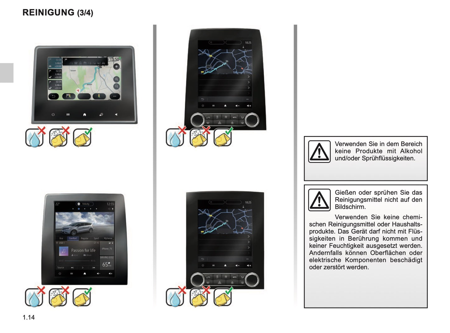 2023-2024 Renault Easy Link Infotainment Manual | German