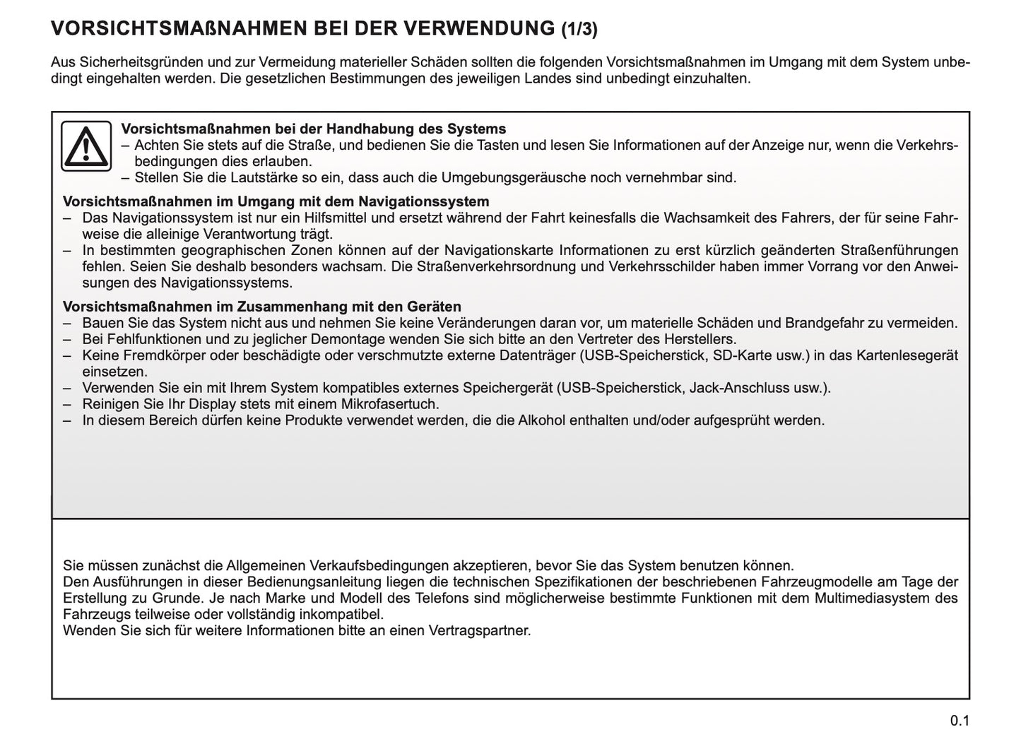 2023-2024 Renault Easy Link Infotainment Manual | German