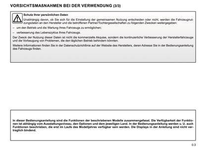 2023-2024 Renault Easy Link Infotainment Manual | German