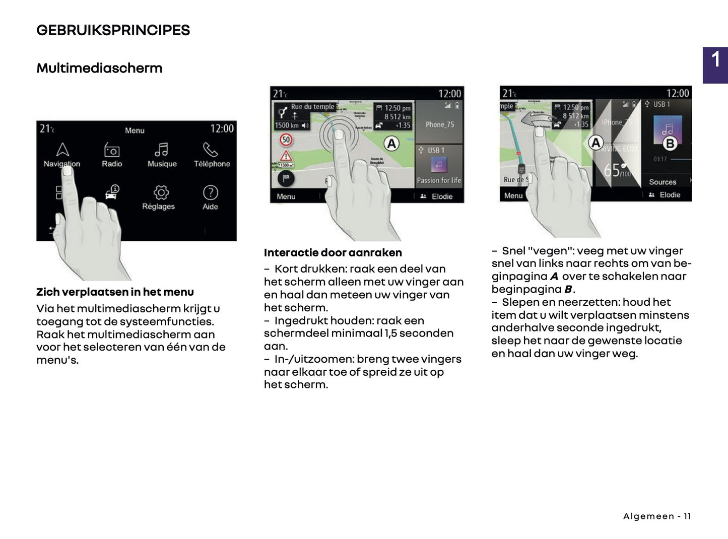 2018-2025 Renault Easy Link Infotainment Handleiding | Nederlands