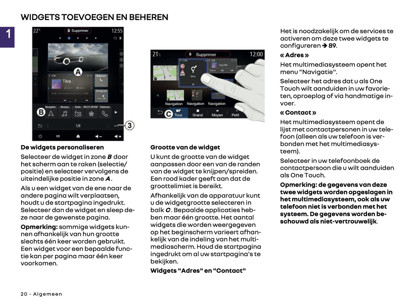 2018-2025 Renault Easy Link Infotainment Handleiding | Nederlands