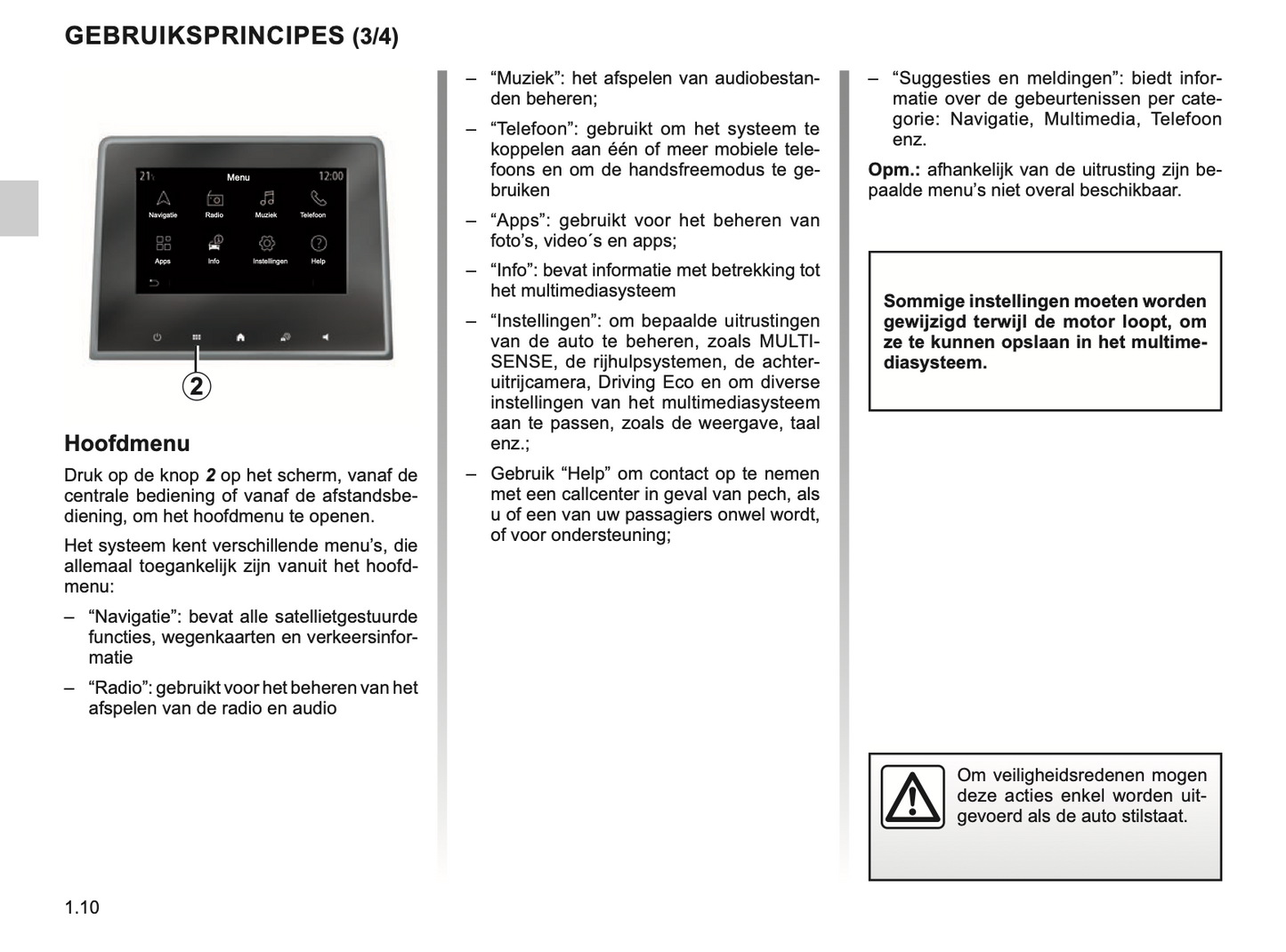 2023-2024 Renault Easy Connect/Easy Link Infotainment Handleiding | Nederlands