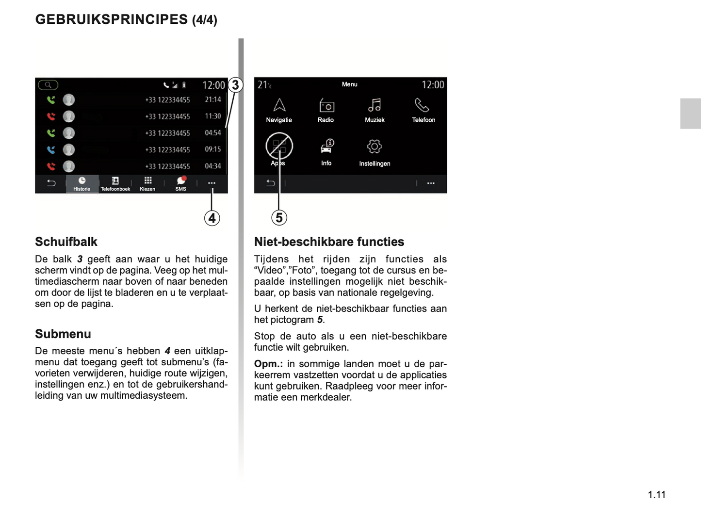 2023-2024 Renault Easy Connect/Easy Link Infotainment Handleiding | Nederlands