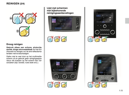 2023-2024 Renault Easy Connect/Easy Link Infotainment Handleiding | Nederlands