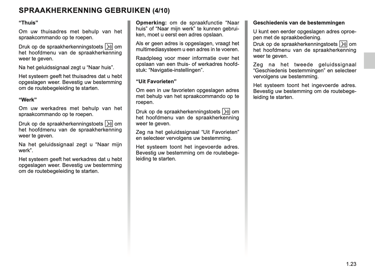 2023-2024 Renault Easy Connect/Easy Link Infotainment Handleiding | Nederlands