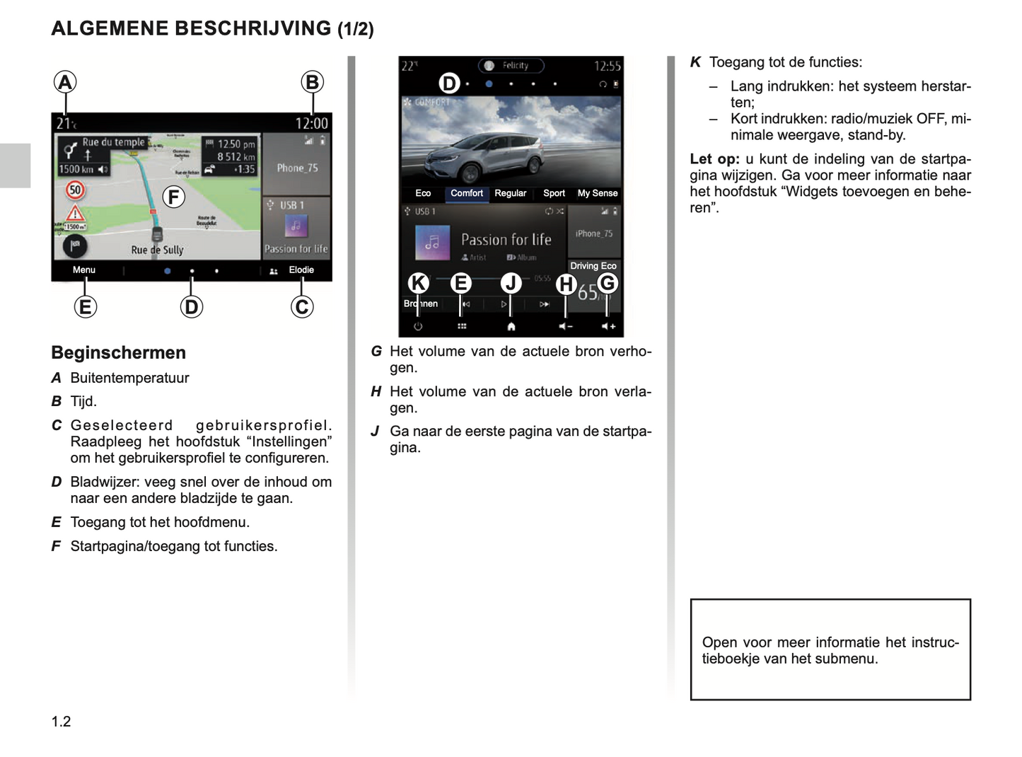 2023-2024 Renault Easy Connect/Easy Link Infotainment Handleiding | Nederlands