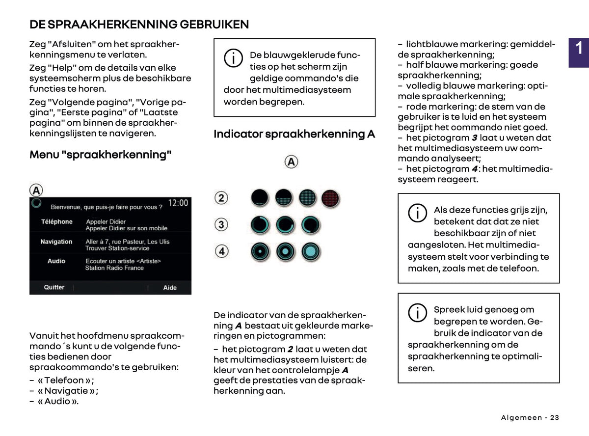 2025-2026 Renault Easy Link Infotainment Handleiding | Nederlands