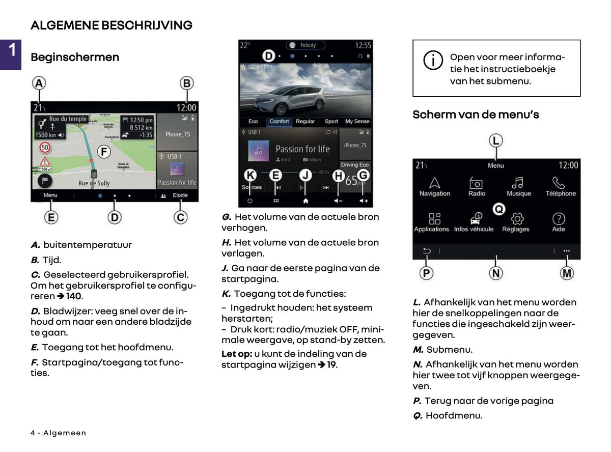 2025-2026 Renault Easy Link Infotainment Handleiding | Nederlands