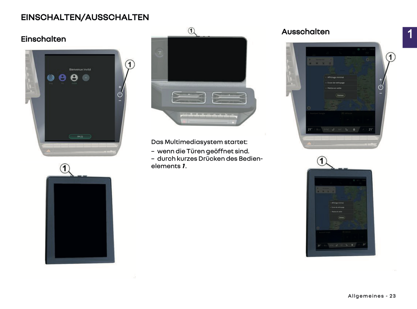 2024 Renault Open R-Link Infotainment Manual | German