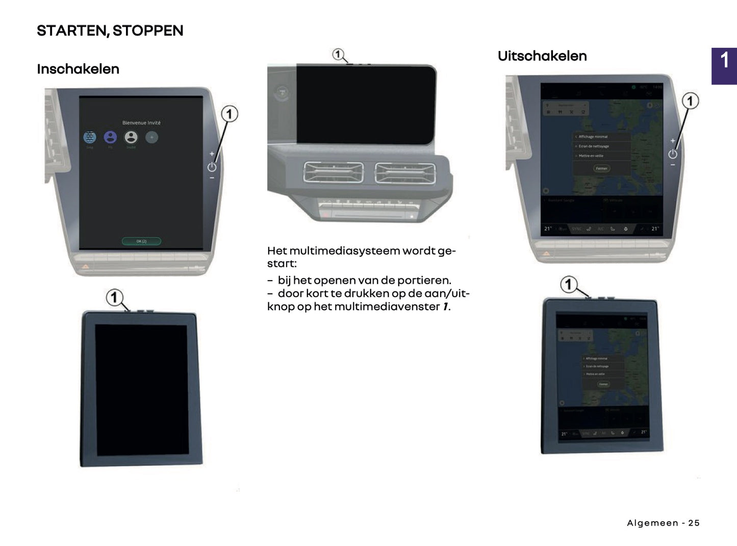 2025-2026 Renault Open R Link Infotainment Manual | Dutch