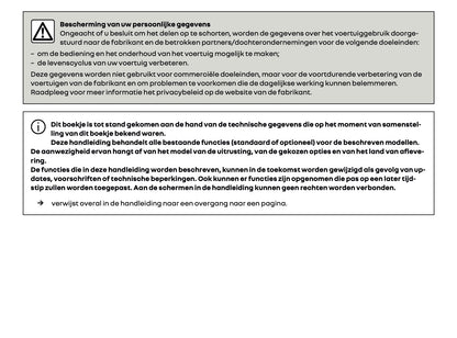 2025-2026 Renault Open R Link Infotainment Manual | Dutch