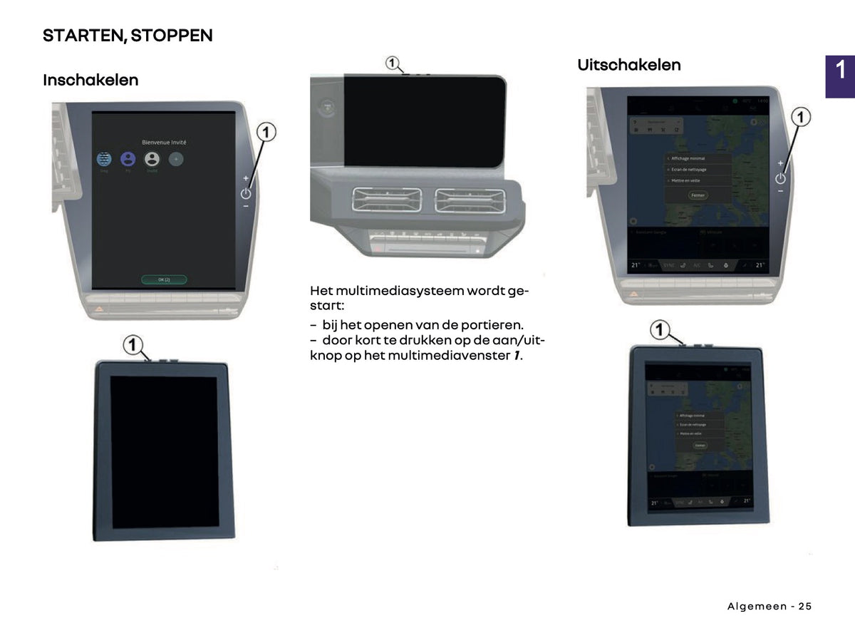 2026 Renault Open R Link Infotainment Manual | Dutch