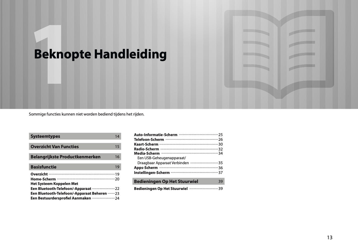 2025 Subaru Forester Infotainment Handleiding | Nederlands